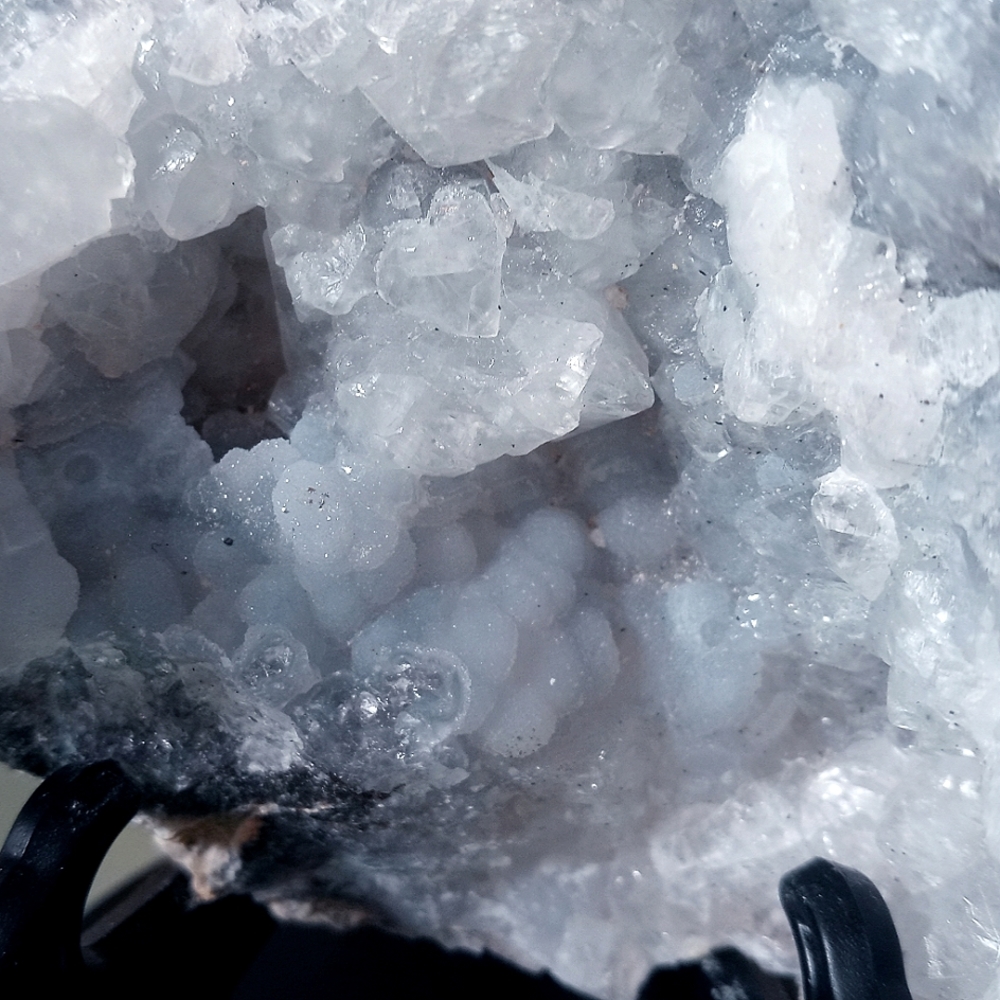 Calcite Geode with Geoithe Inclusions - Picture 5 of 5
